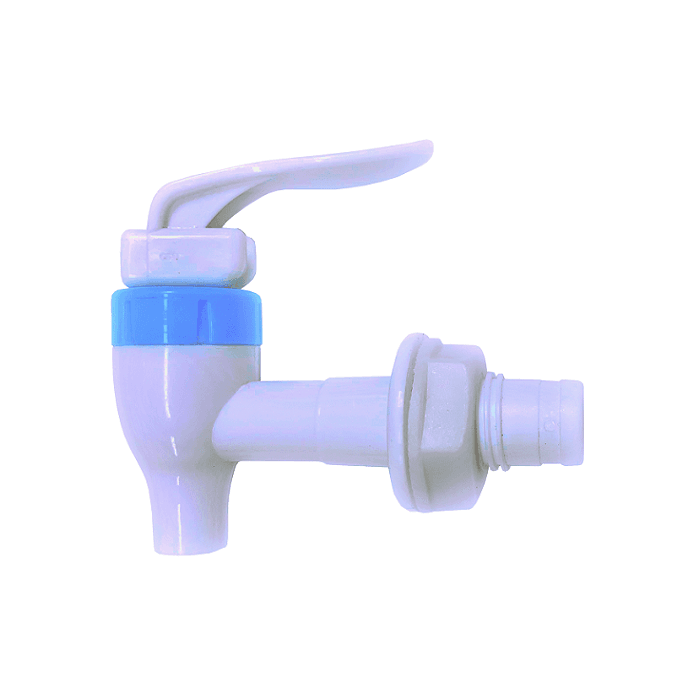 HUSKY C28-BO (Blue Push Type Plastic Water Dispenser Tap Replacement with Outer Threading)