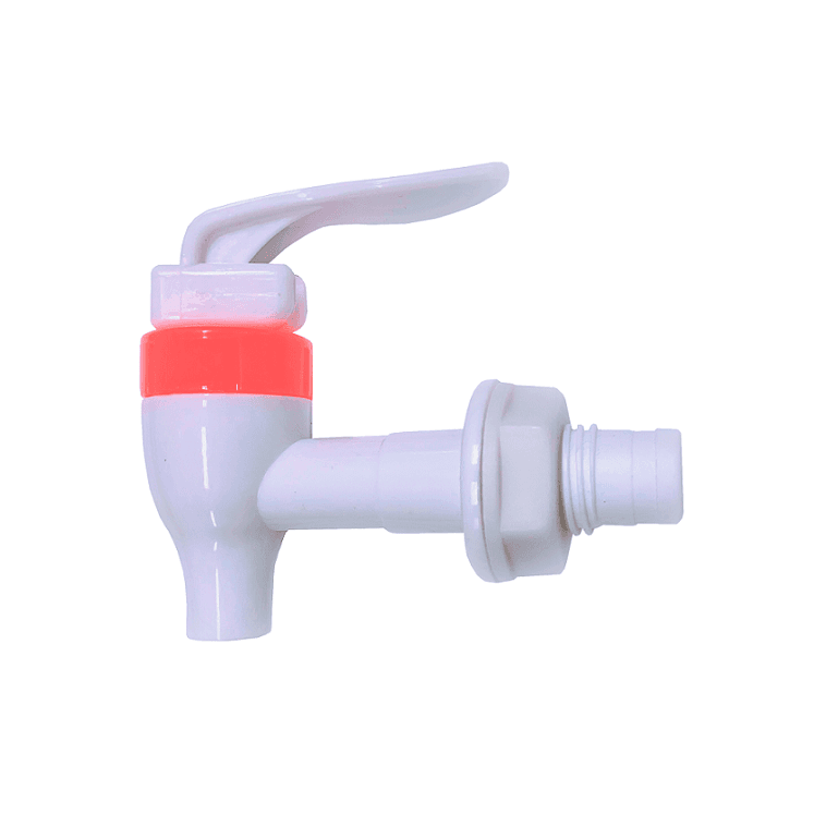 HUSKY C29-RO (Red Push Type Plastic Water Dispenser Tap Replacement with Outer Threading)