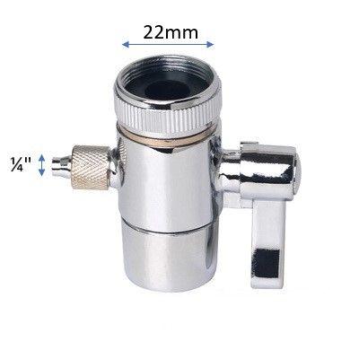 HUSKY C37-CPSTTWA (22mm x ¼" Chrome Plated Sink Tap Two-way Adaptor)