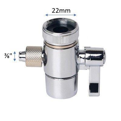 HUSKY C38-CPSTTWA (22mm x ⅜" Chrome Plated Sink Tap Two-way Adaptor)